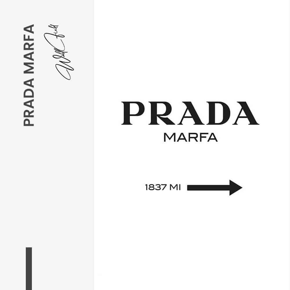 Prada Marfa - Glas