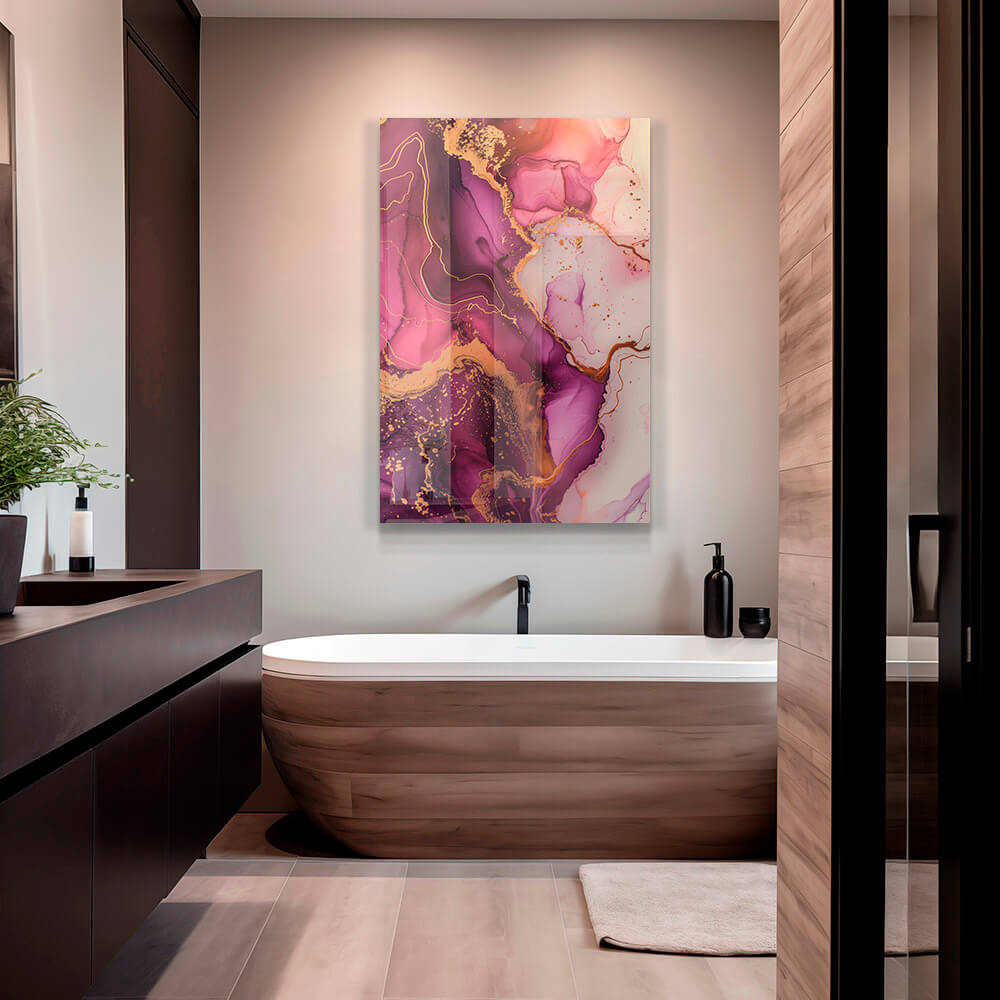 Purple Marble – Glas