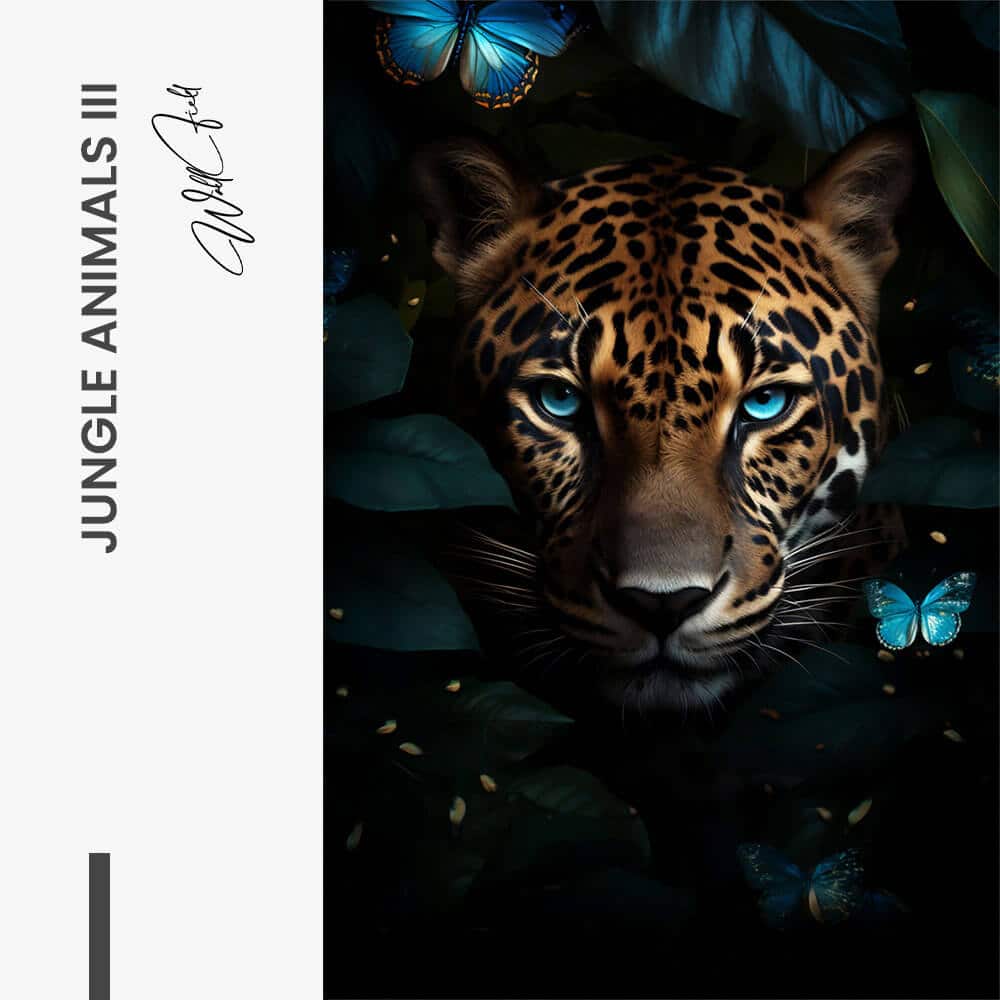 Bundle: "Jungle Animals" (3x) – Glas