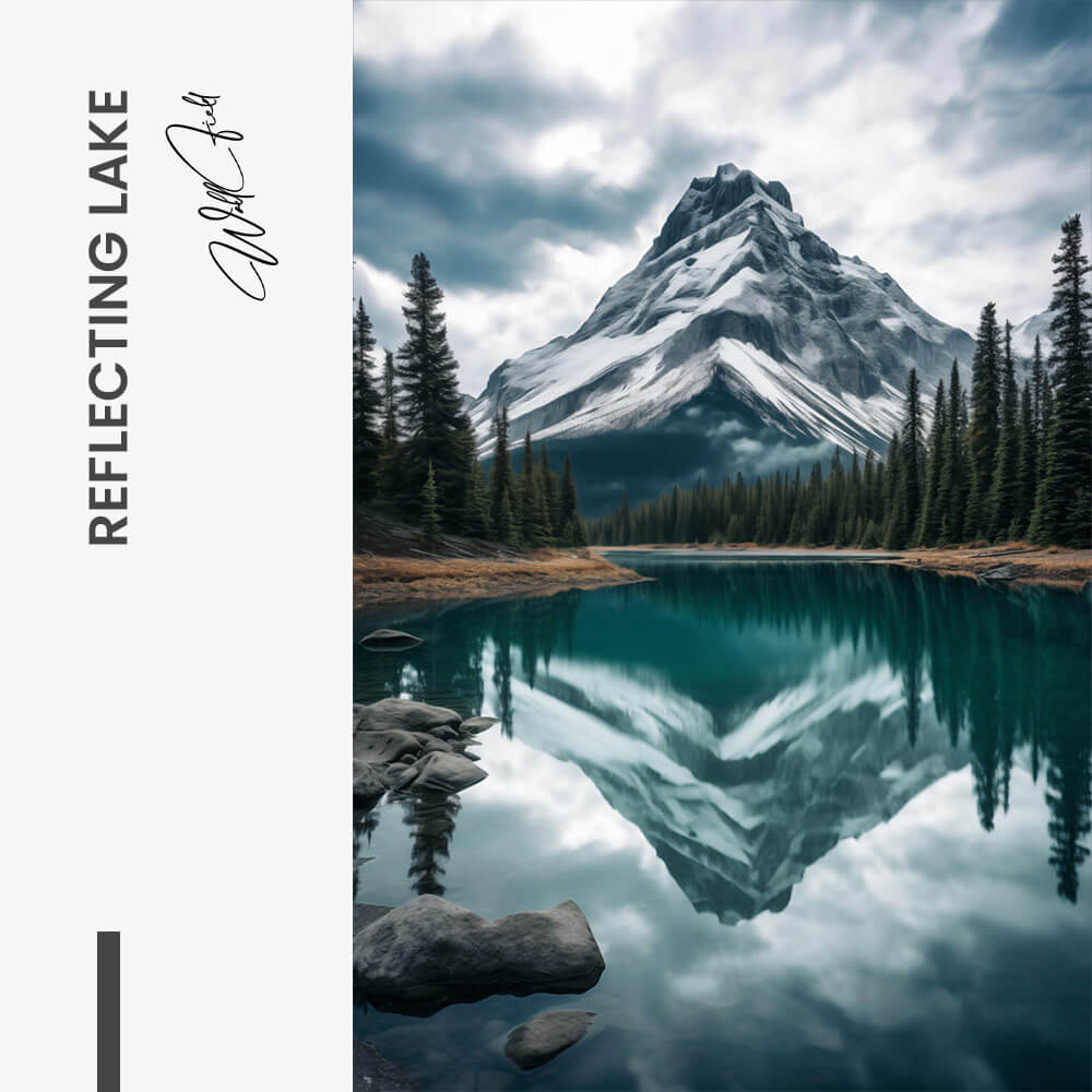 Reflecting Lake - Glas