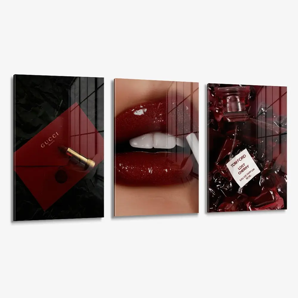 Bundle: "Fashion in Red Tones" (3x) – Glas