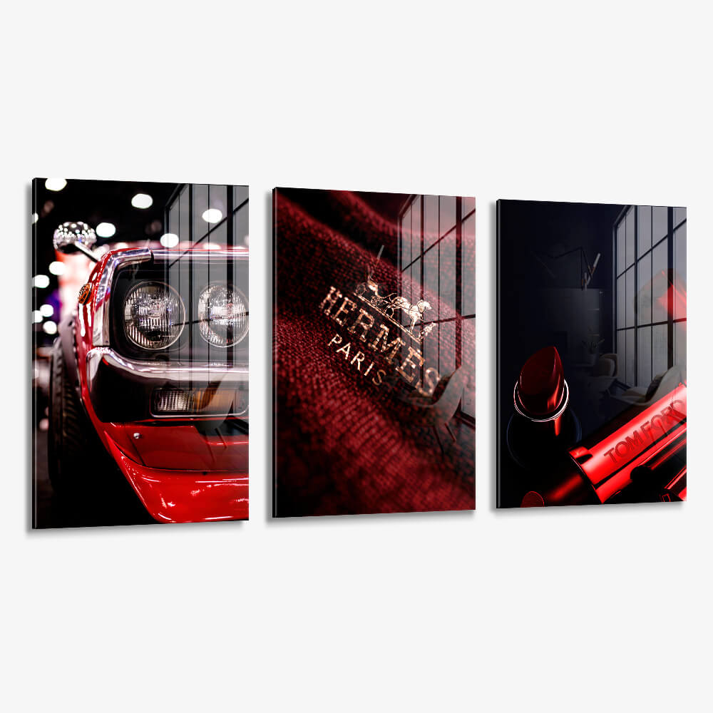 Bundle: "Ruby Luxe" (3x) – Glas