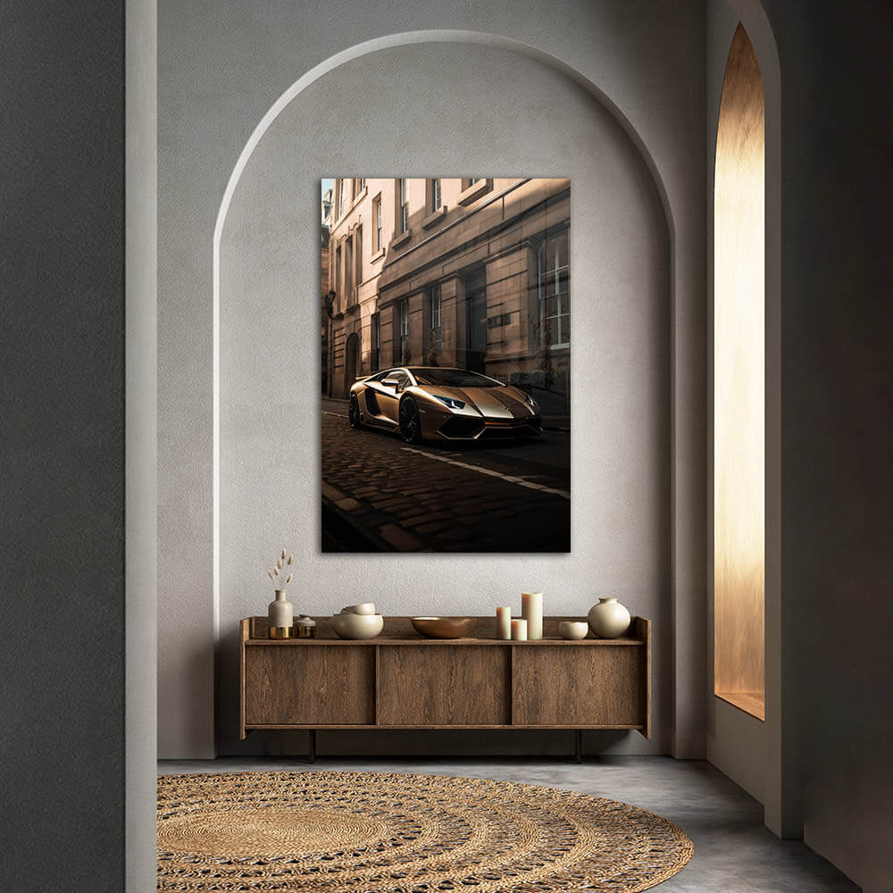 Golden Lambo – Glas