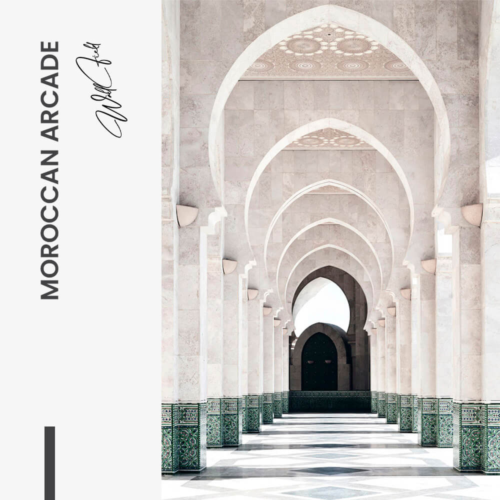 Moroccan Arcade – Glas