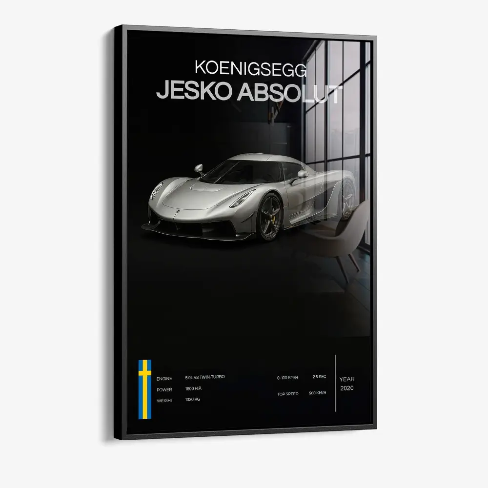 Hypercars – Koenigsegg Jesko Absolut – Glas