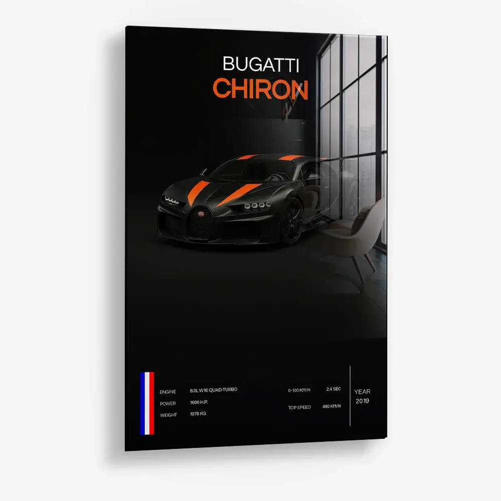 Hypercars – Bugatti Chiron – Glas
