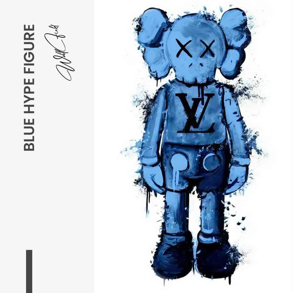 Blue Hype Figure - Glas