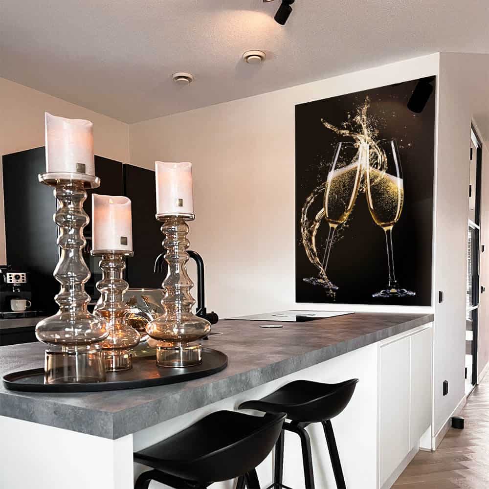 Champagne Popping – Glas