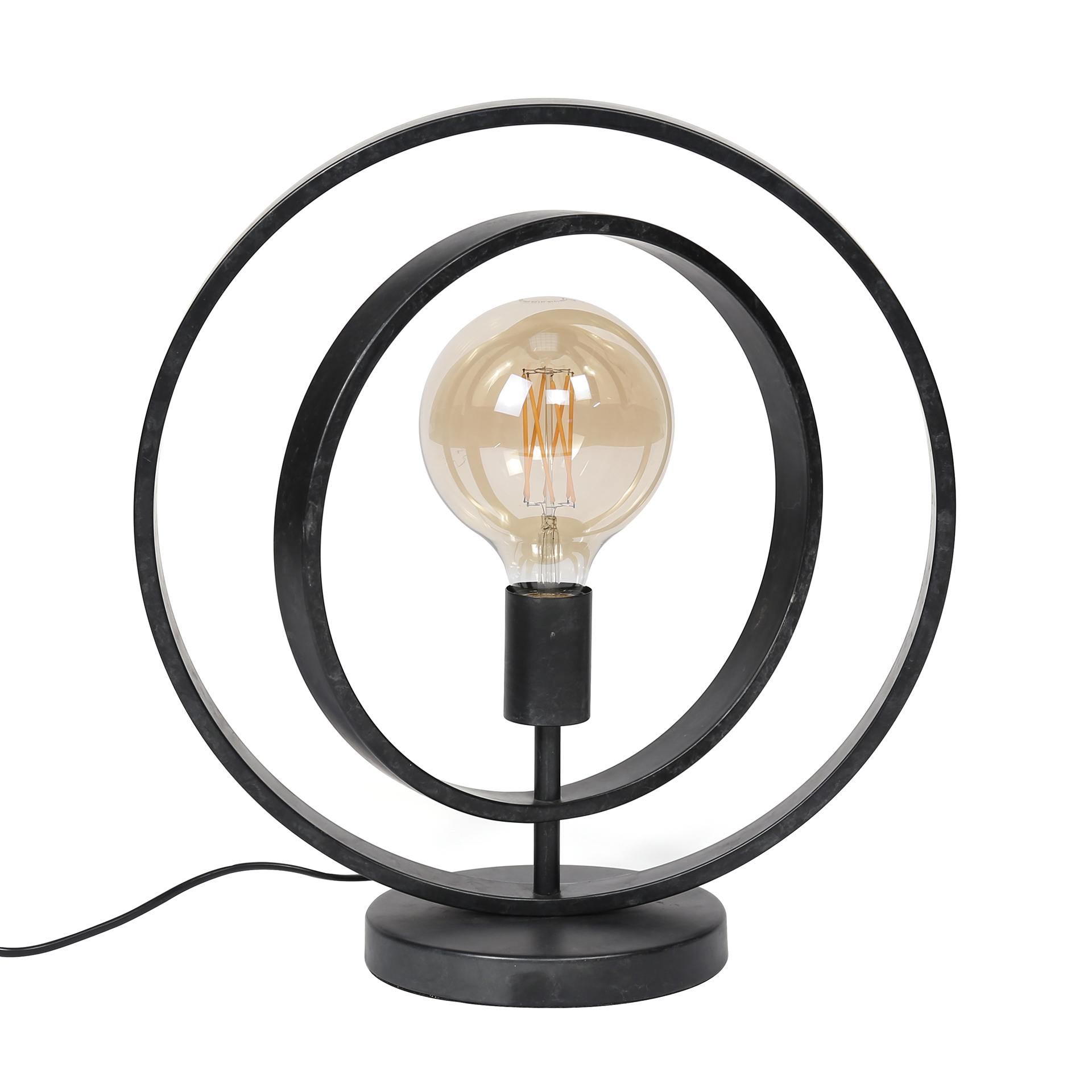Bordslampa 1L Vänd / Kol