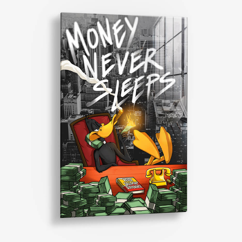Money Never Sleeps – Glas