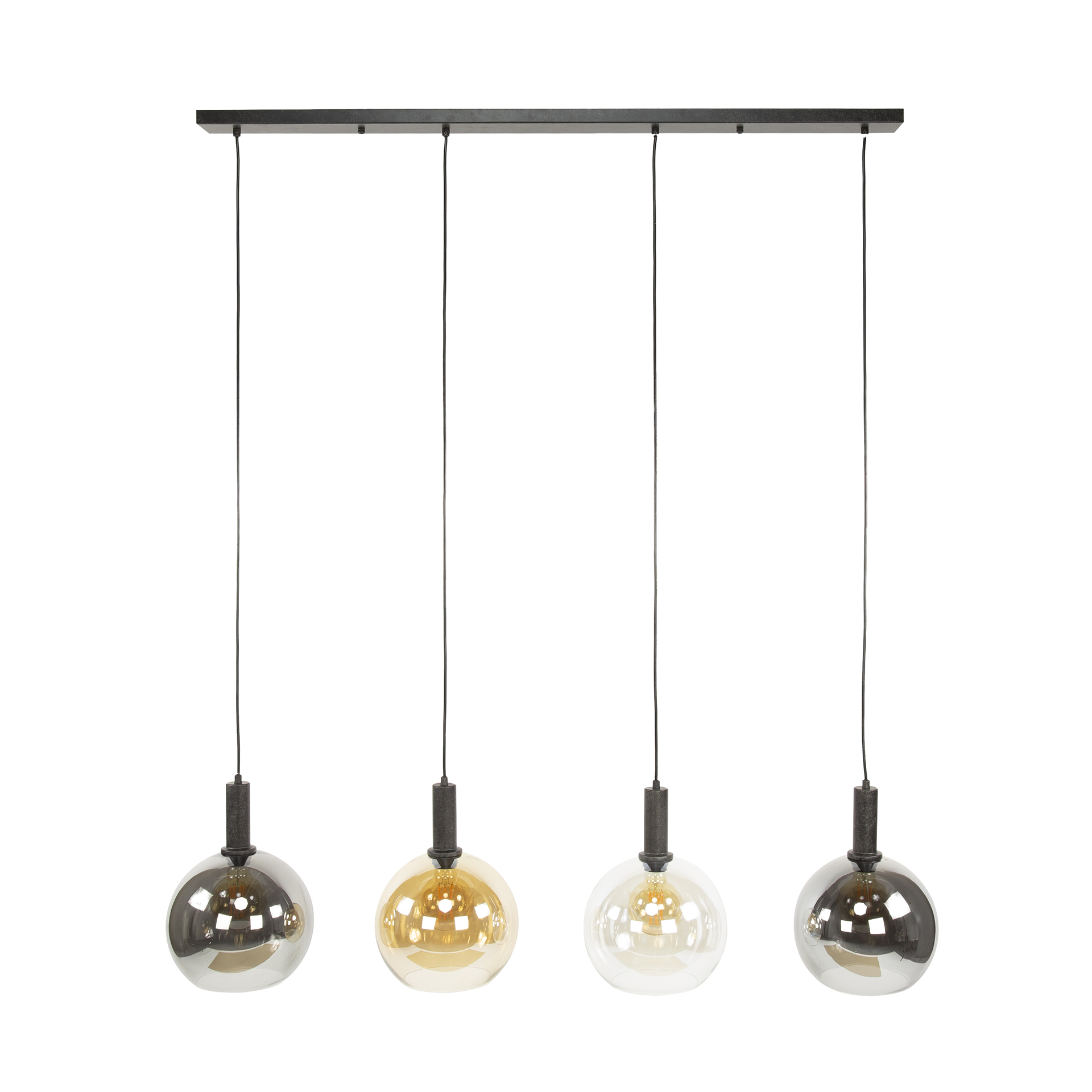 Hänglampa Sfera Tricolore 4-light - Artic svart