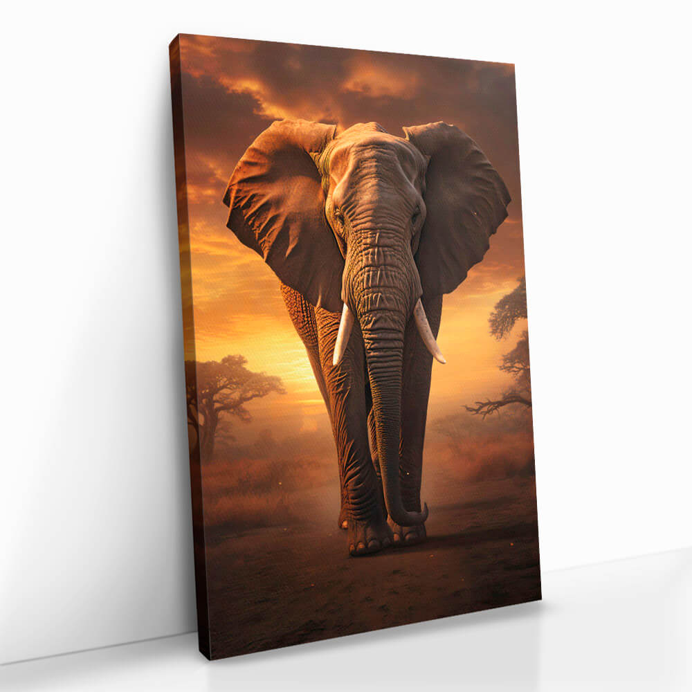 "Elephant on the Road II"