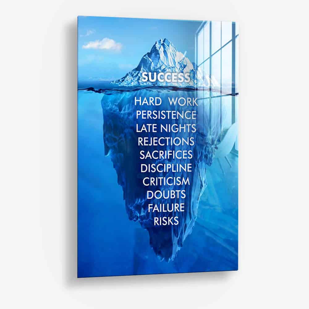 The Iceberg Illusion - Glas