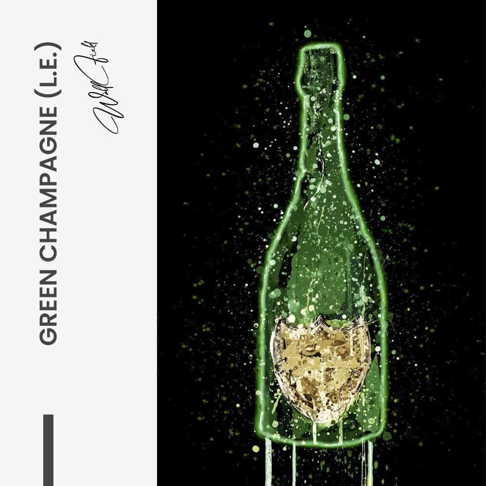 Green Champagne (Limited Edition) – Glas