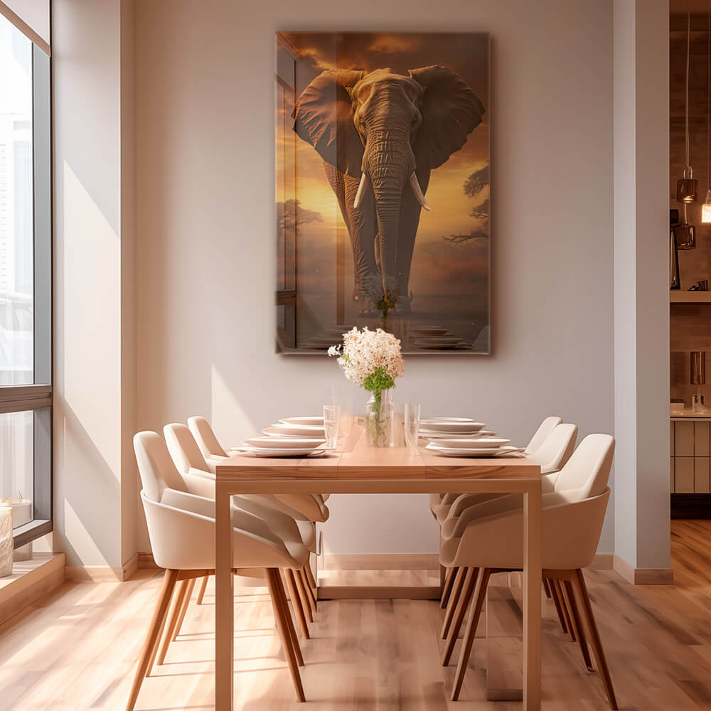Elephant on the Road II – Glas