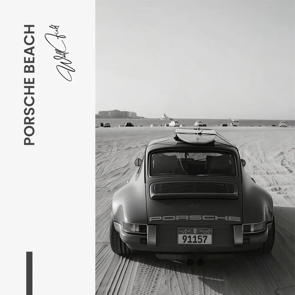 Porsche Beach – Glas