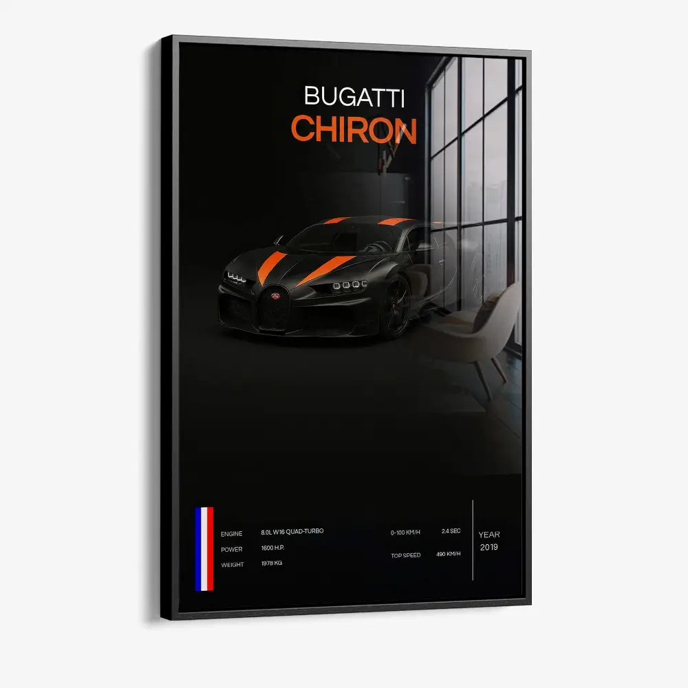 Hypercars – Bugatti Chiron – Glas