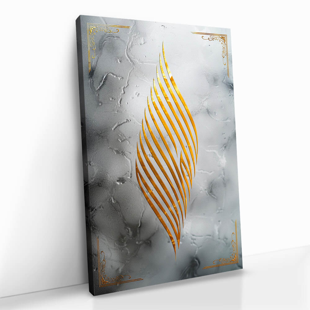 "Golden World Map"