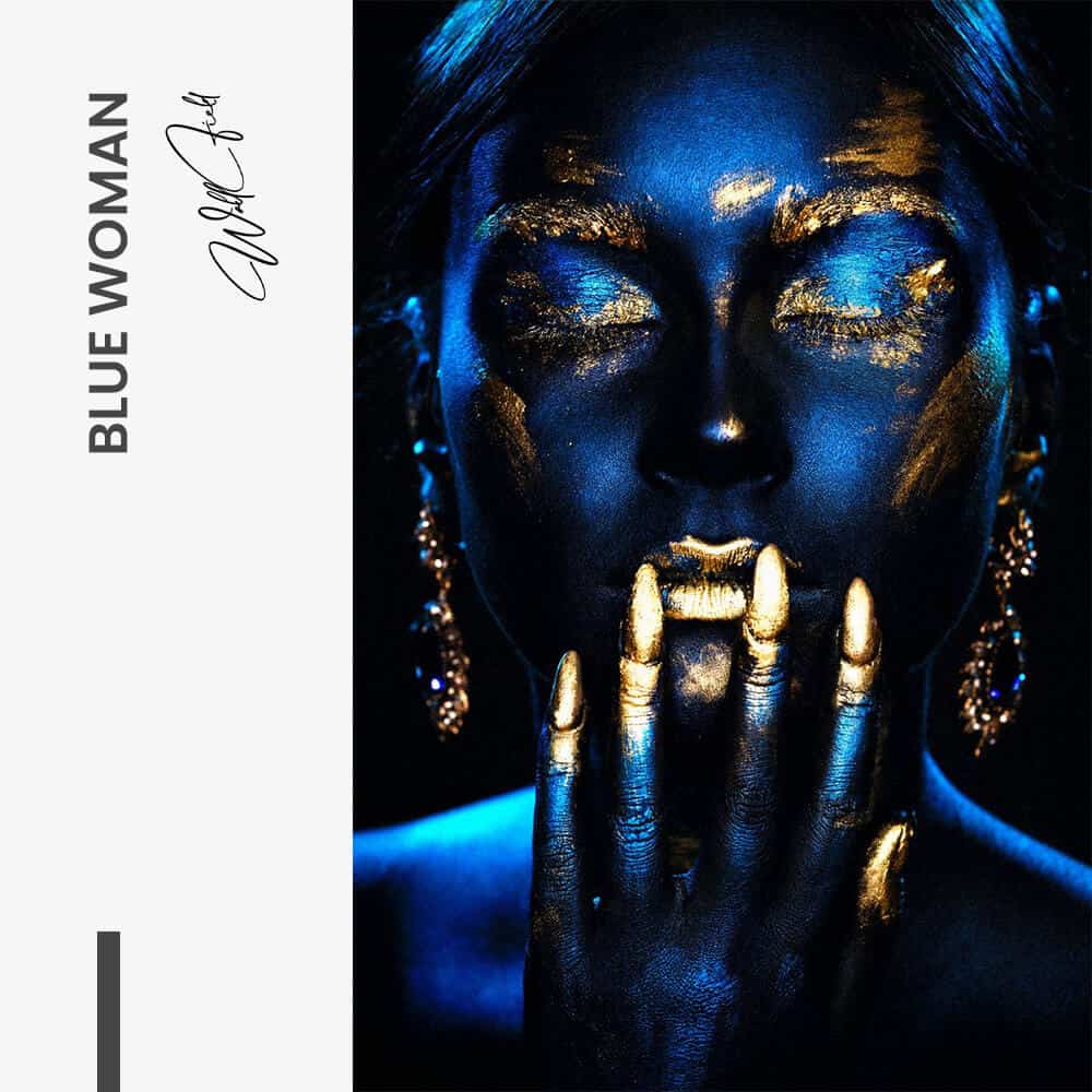 Blue Woman – Glas