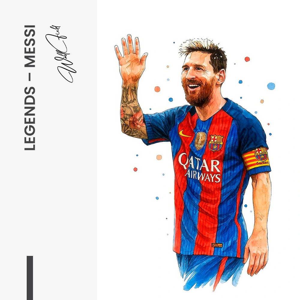 Legends – Messi – Glas