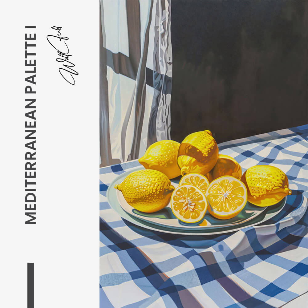 Mediterranean Palette I – Glas