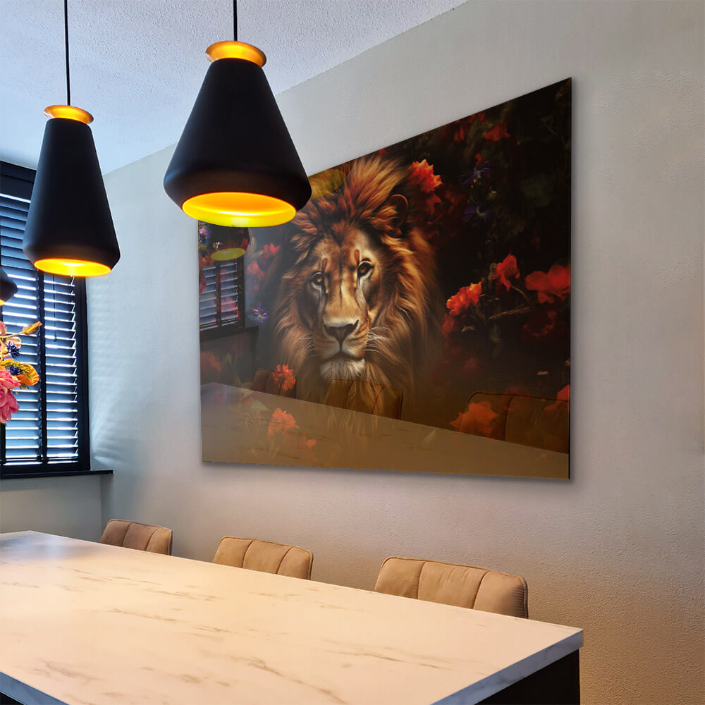 Flower Lion HZ – Glas