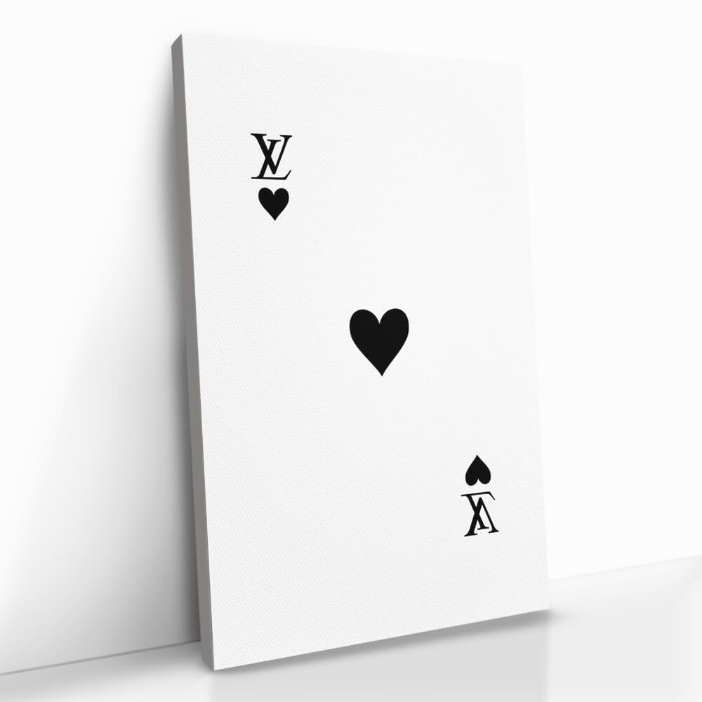 "LV Hearts White"