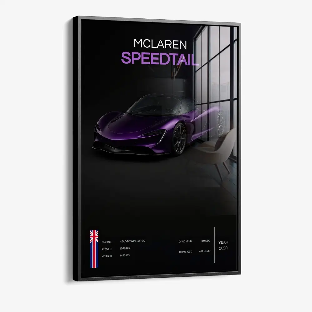 Hypercars – McLaren Speedtail – Glas