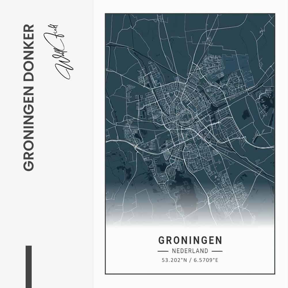 Groningen donker - Glas