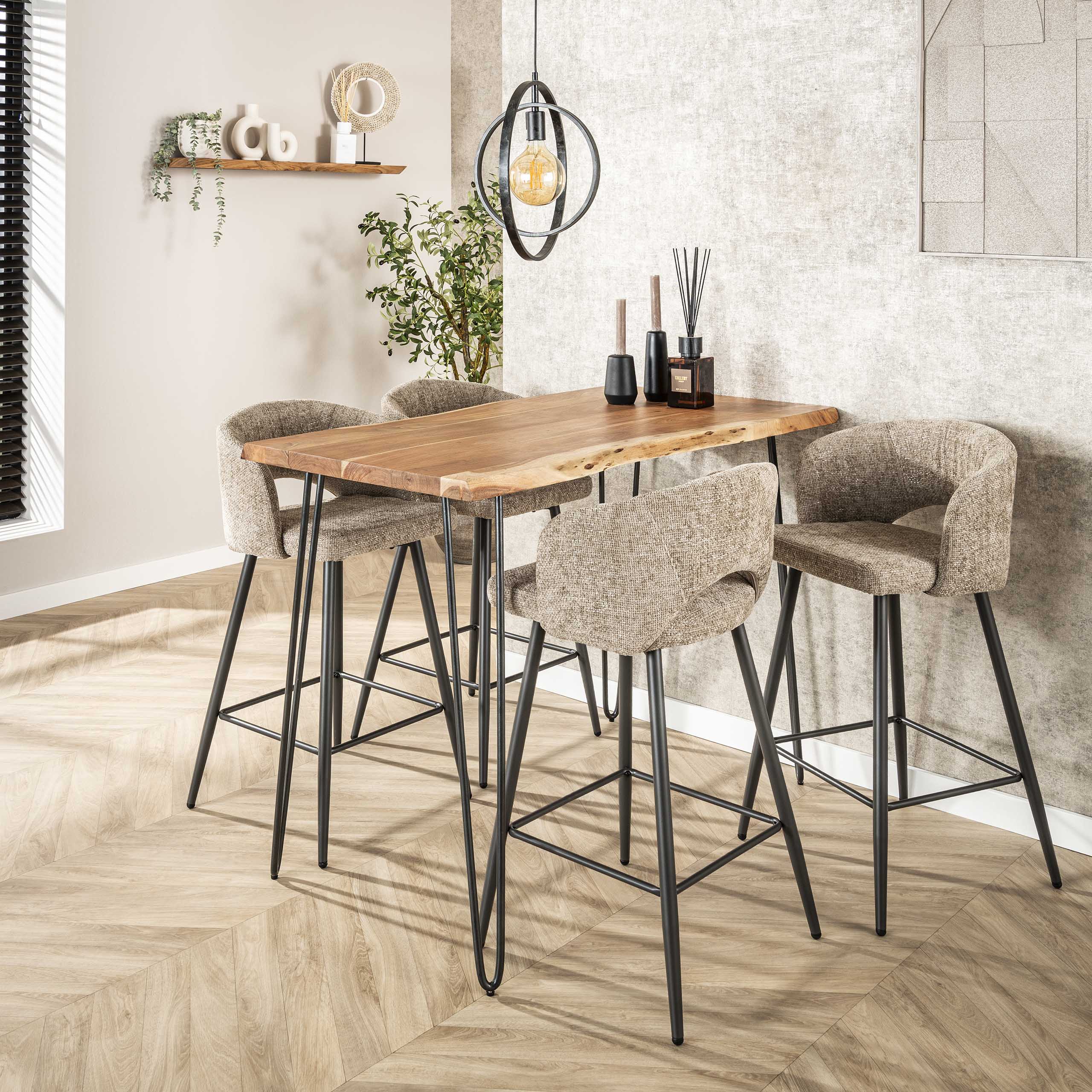 Barstol Salong - packad per 2 - Lastsand