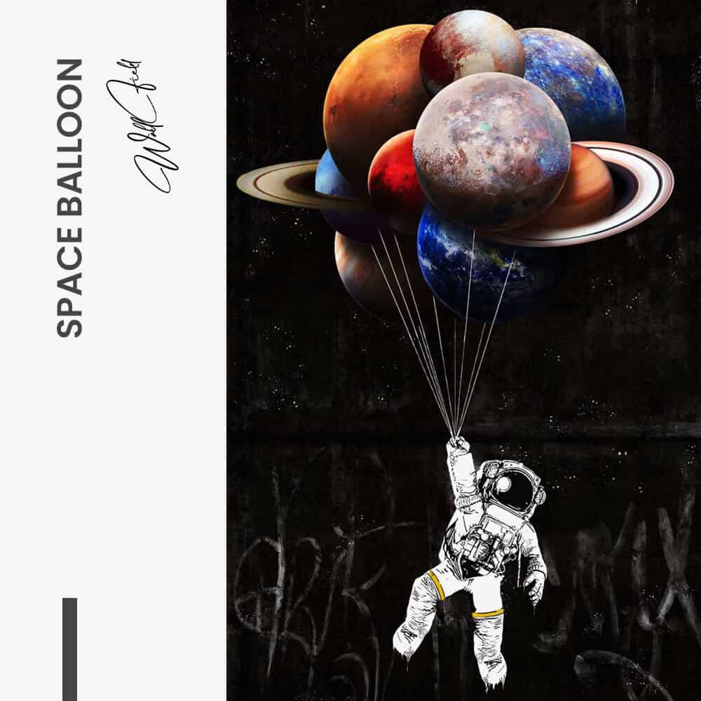 Space Balloon - Glas