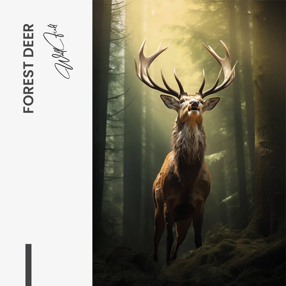 Forest Deer – Glas