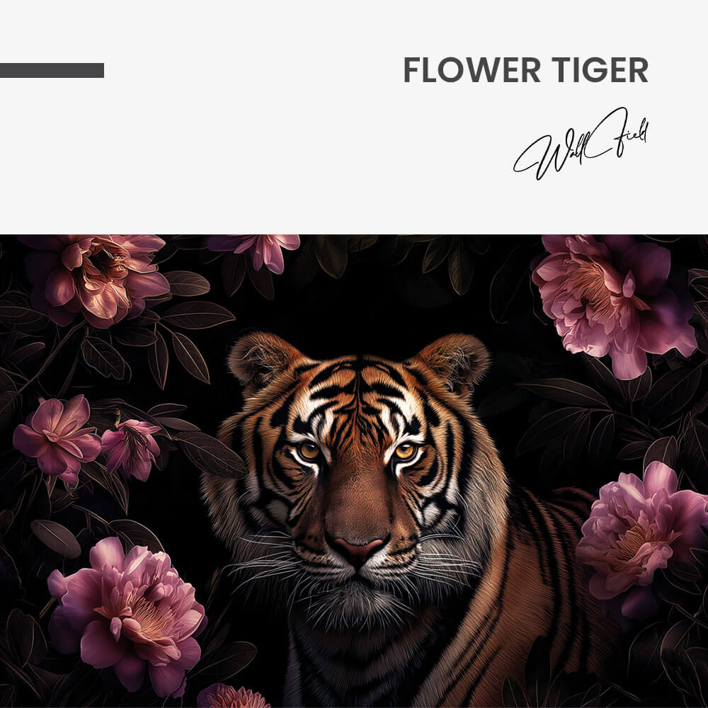 Flower Tiger – Glas