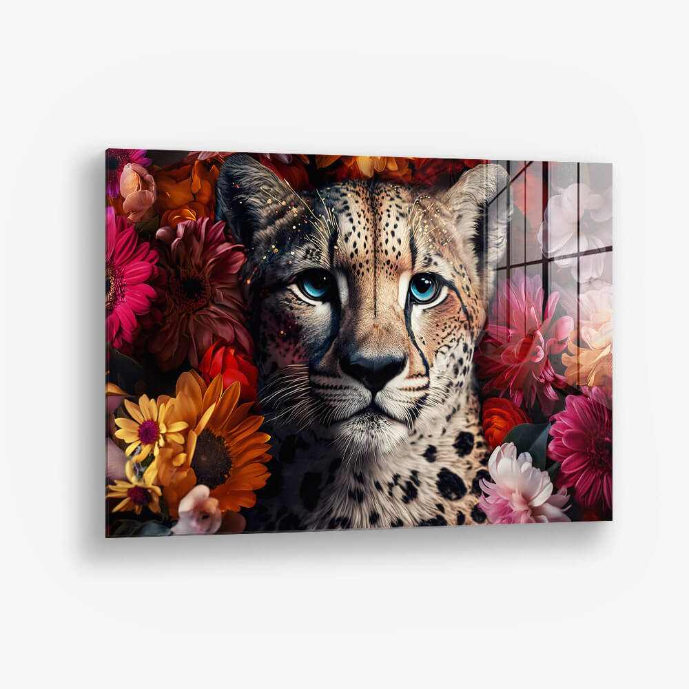 Flower Cheetah – Glas