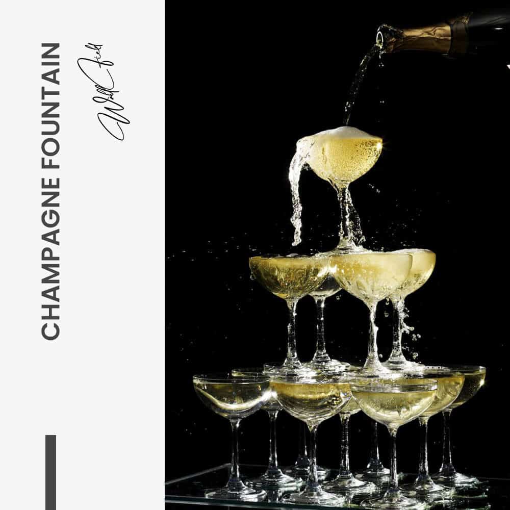 Champagne Fountain – Glas