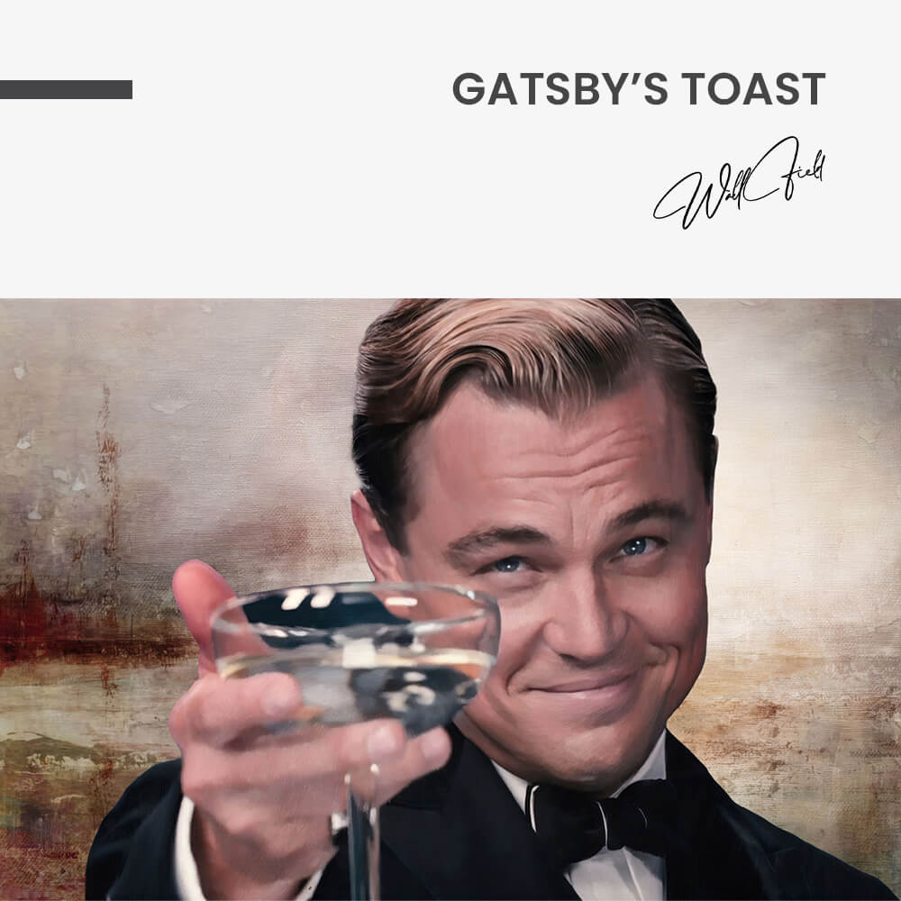 Gatsby's Toast – Glas
