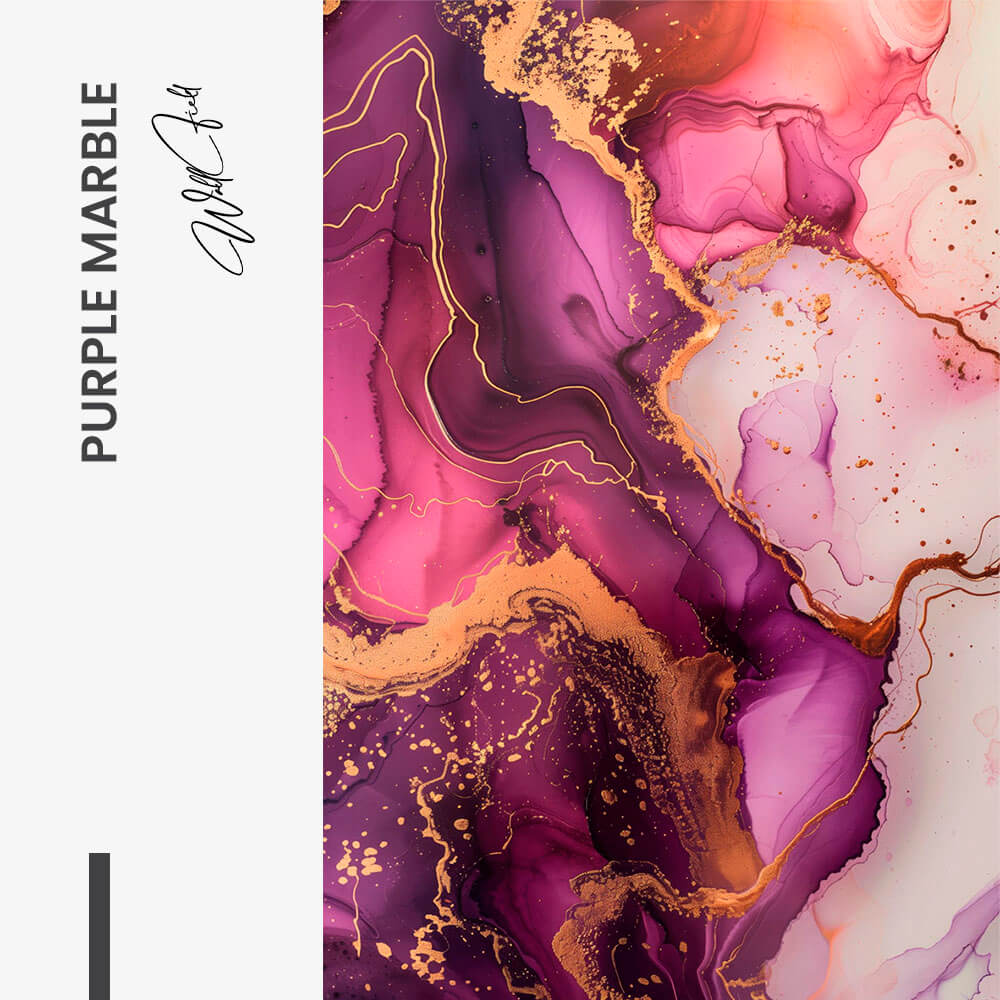 Purple Marble – Glas
