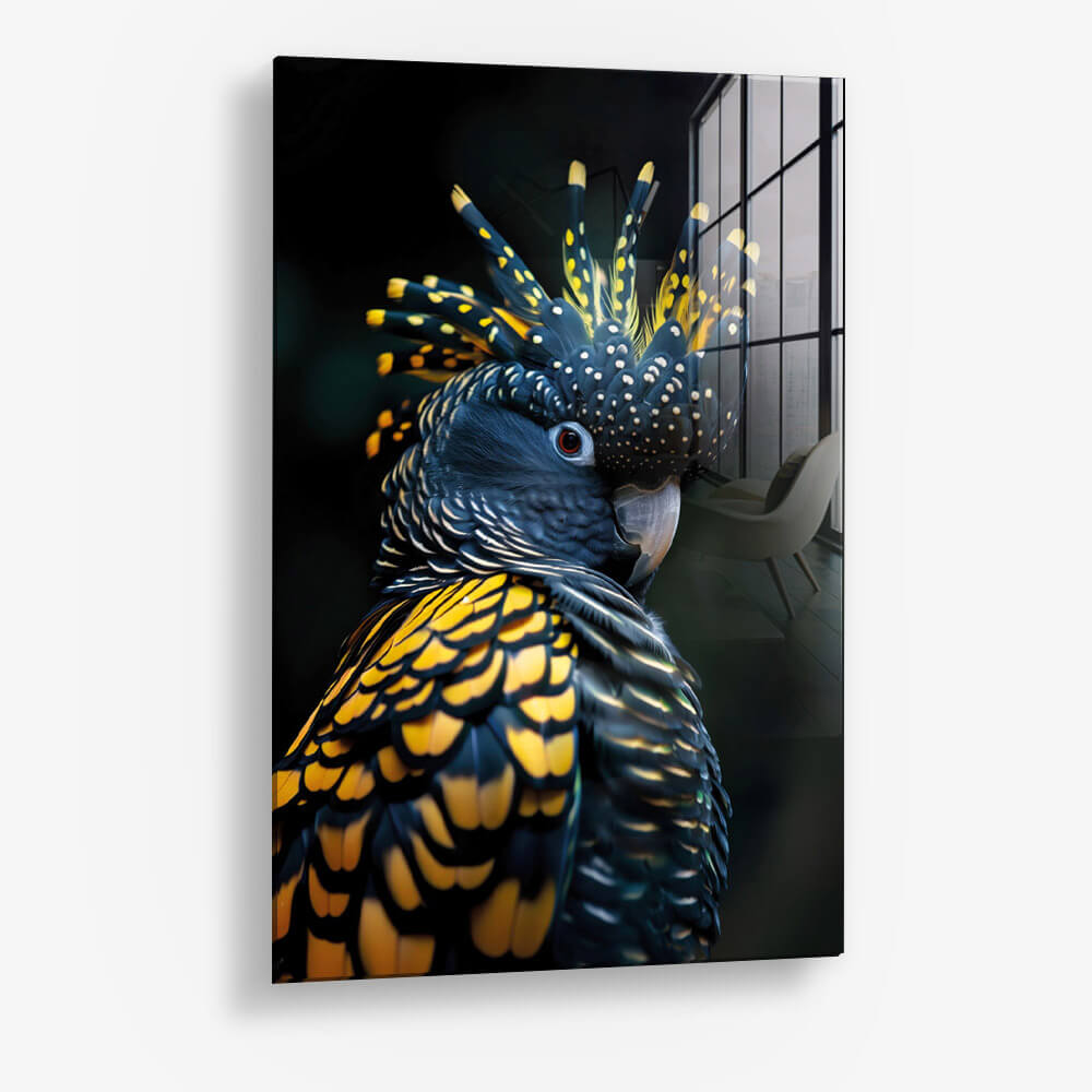 Golden Cockatoo – Glas