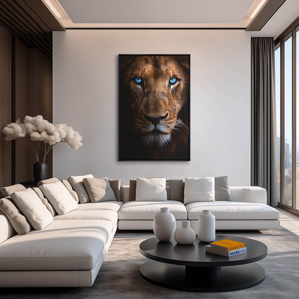 "Lion's Close-up"