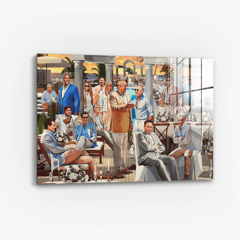 Billionaires meeting - Glas
