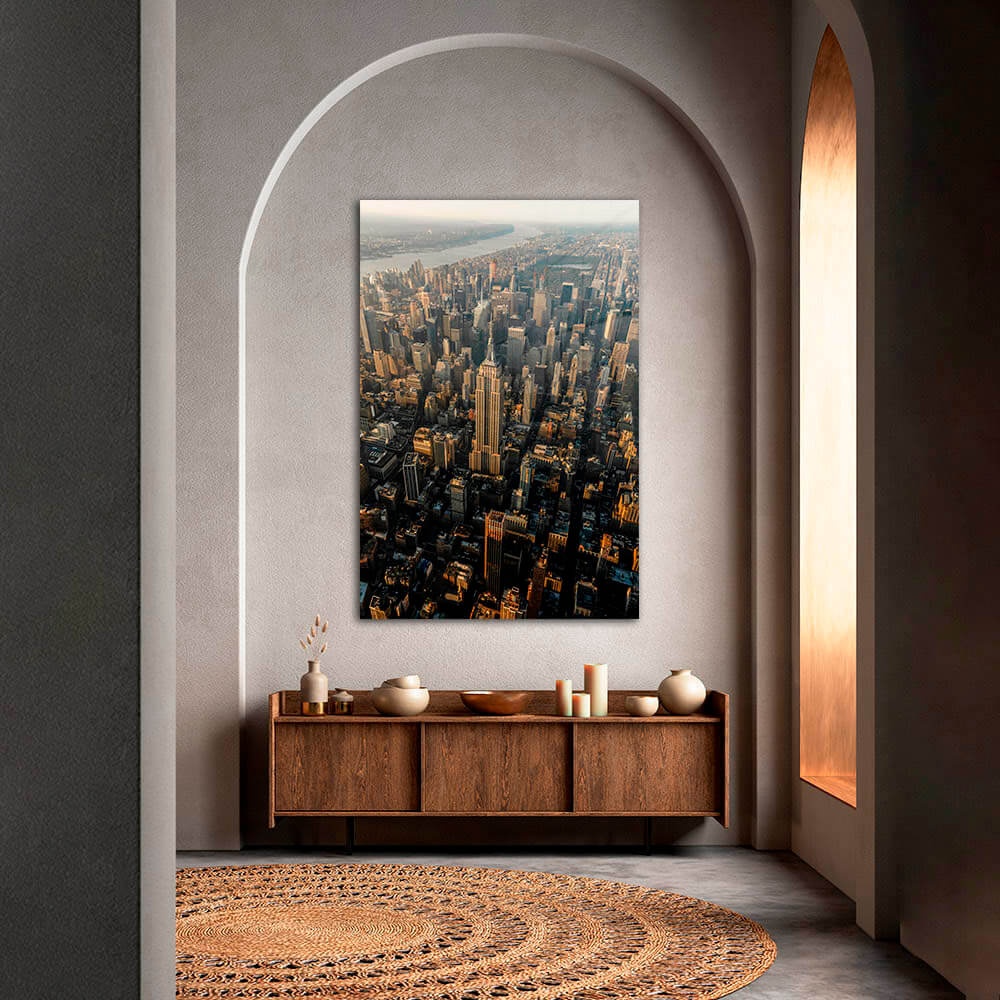 NY Birdview II – Glas
