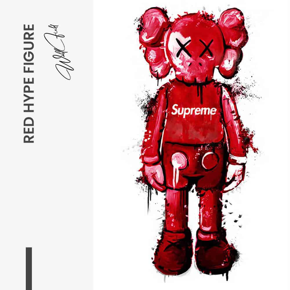 “Red Hype Figure"