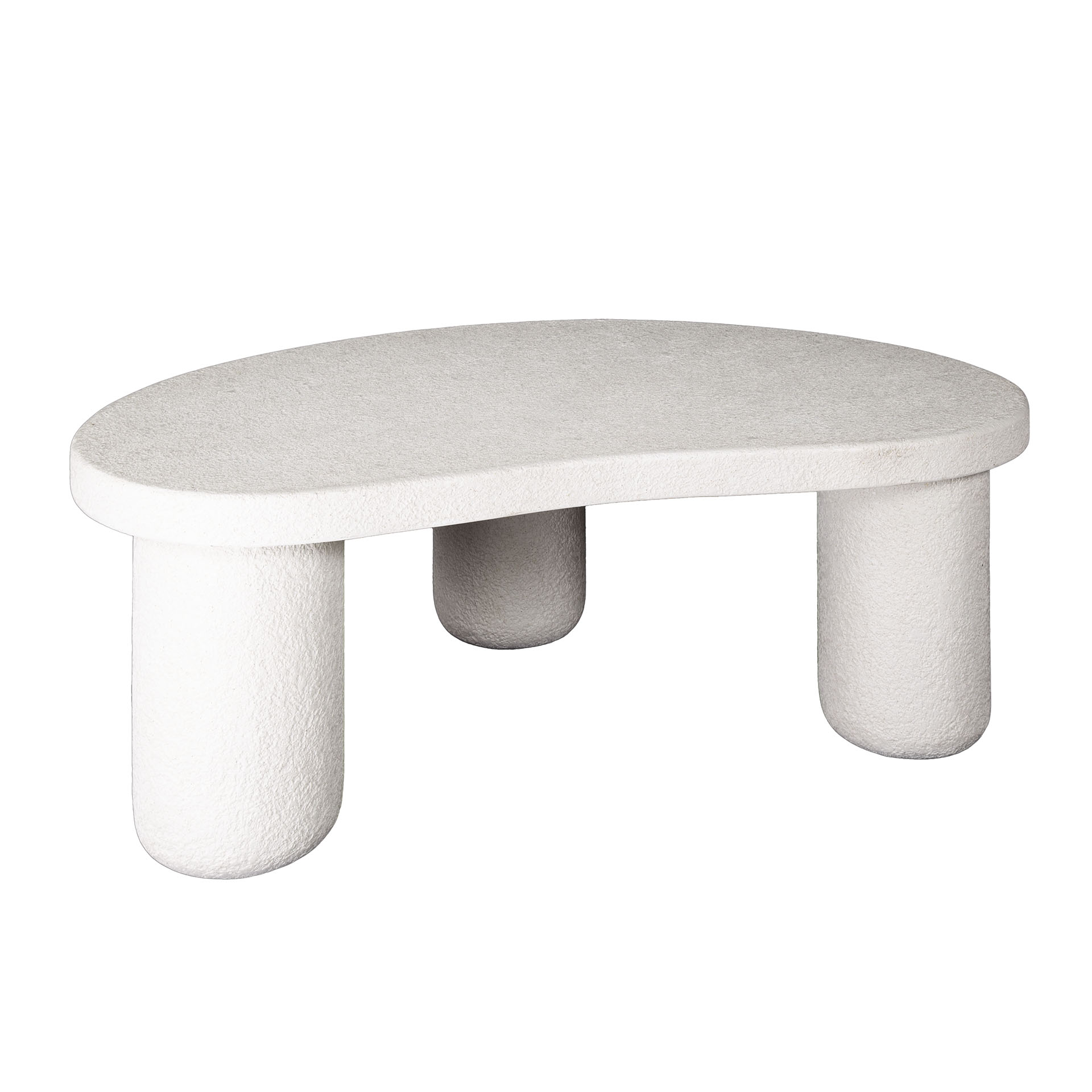 Soffbord XL sten organisk / Marmor komposit