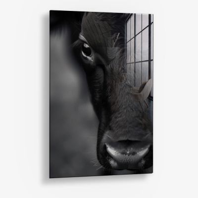 Cow Close-Up – Glas