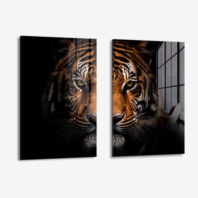 Bundle: "Tiger face" (2x) – Glas