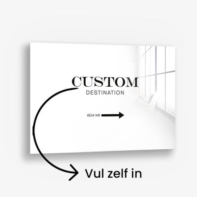 Custom Destination HZ – Glas