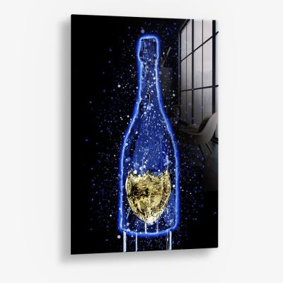 Blue Champagne (Limited Edition) – Glas