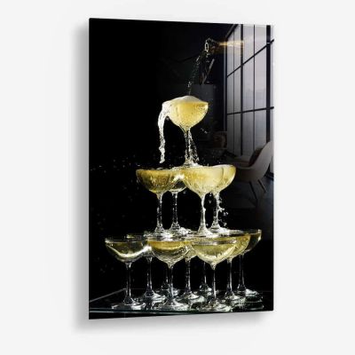 Champagne Fountain – Glas