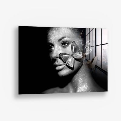 Butterfly Woman – Glas