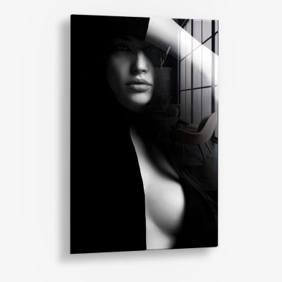 Woman's Silhouette – Glas